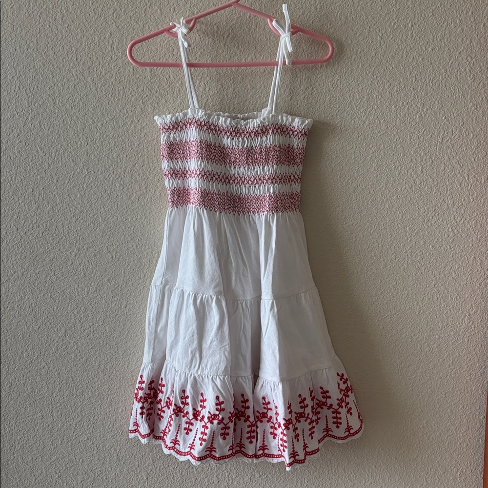 Girl’s Polo Ralph Lauren Smocked Sundress, 4
